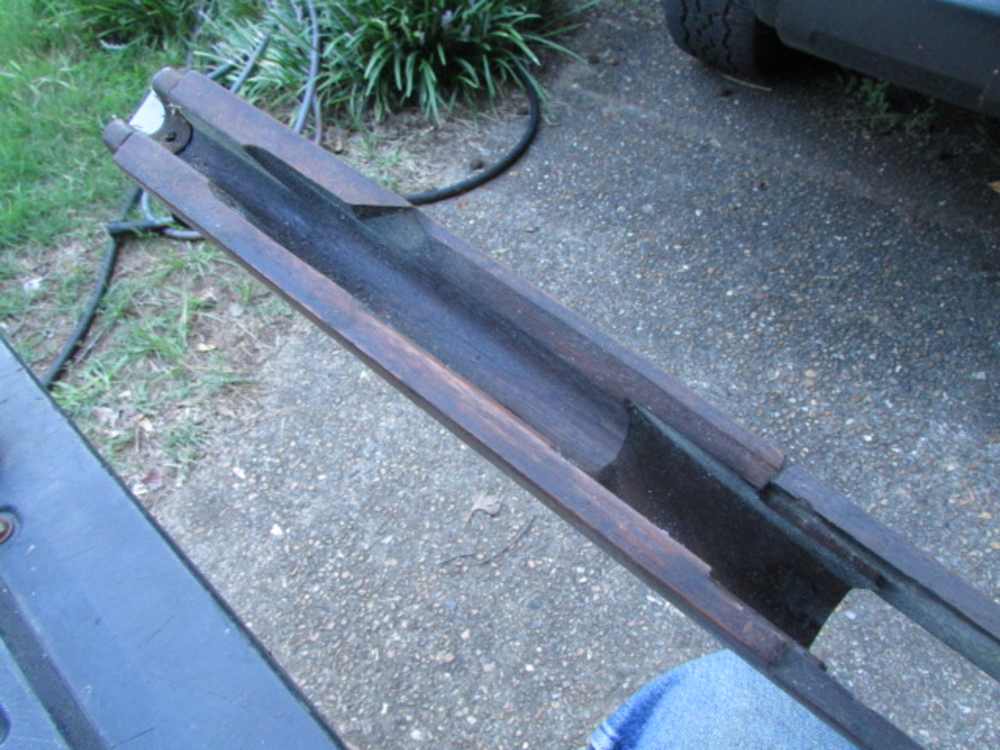 Excellent WW2 M1 Garand Walnut Stock Crossed Cannons on Grip FREE SHIPPING!-img-14