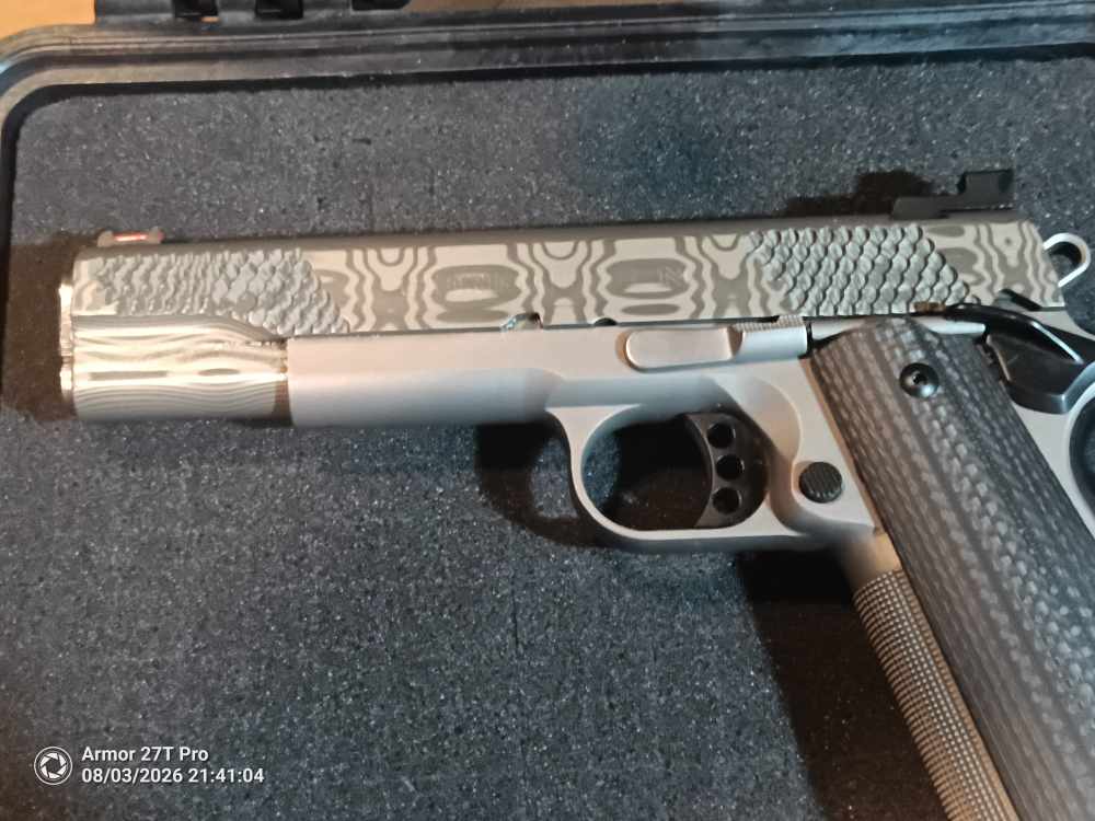 Christensen Arms - 1911 - Damascus Slide - Titanium Frame 1911 - Layaway-img-4