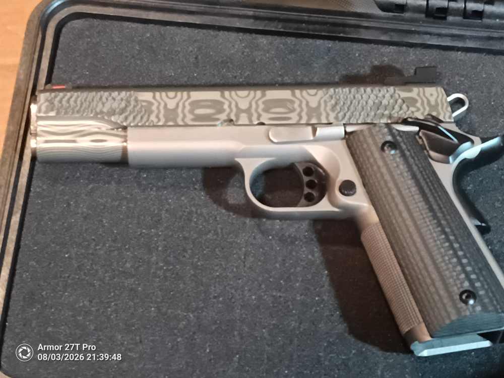 Christensen Arms - 1911 - Damascus Slide - Titanium Frame 1911 - Layaway-img-7