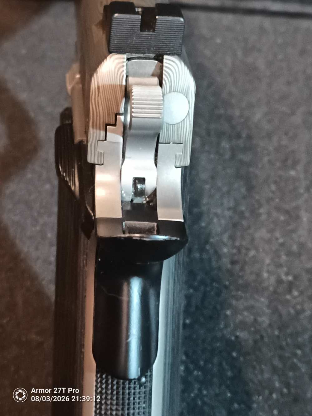 Christensen Arms - 1911 - Damascus Slide - Titanium Frame 1911 - Layaway-img-9