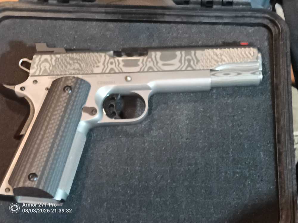 Christensen Arms - 1911 - Damascus Slide - Titanium Frame 1911 - Layaway-img-3