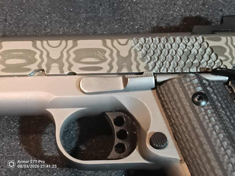 Christensen Arms - 1911 - Damascus Slide - Titanium Frame 1911 - Layaway-img-2