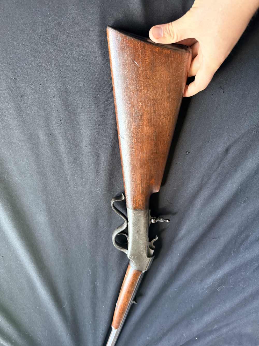 Marlin-Ballard Falling Block Single Shot Target Rifle, with John Rigby Mark-img-23