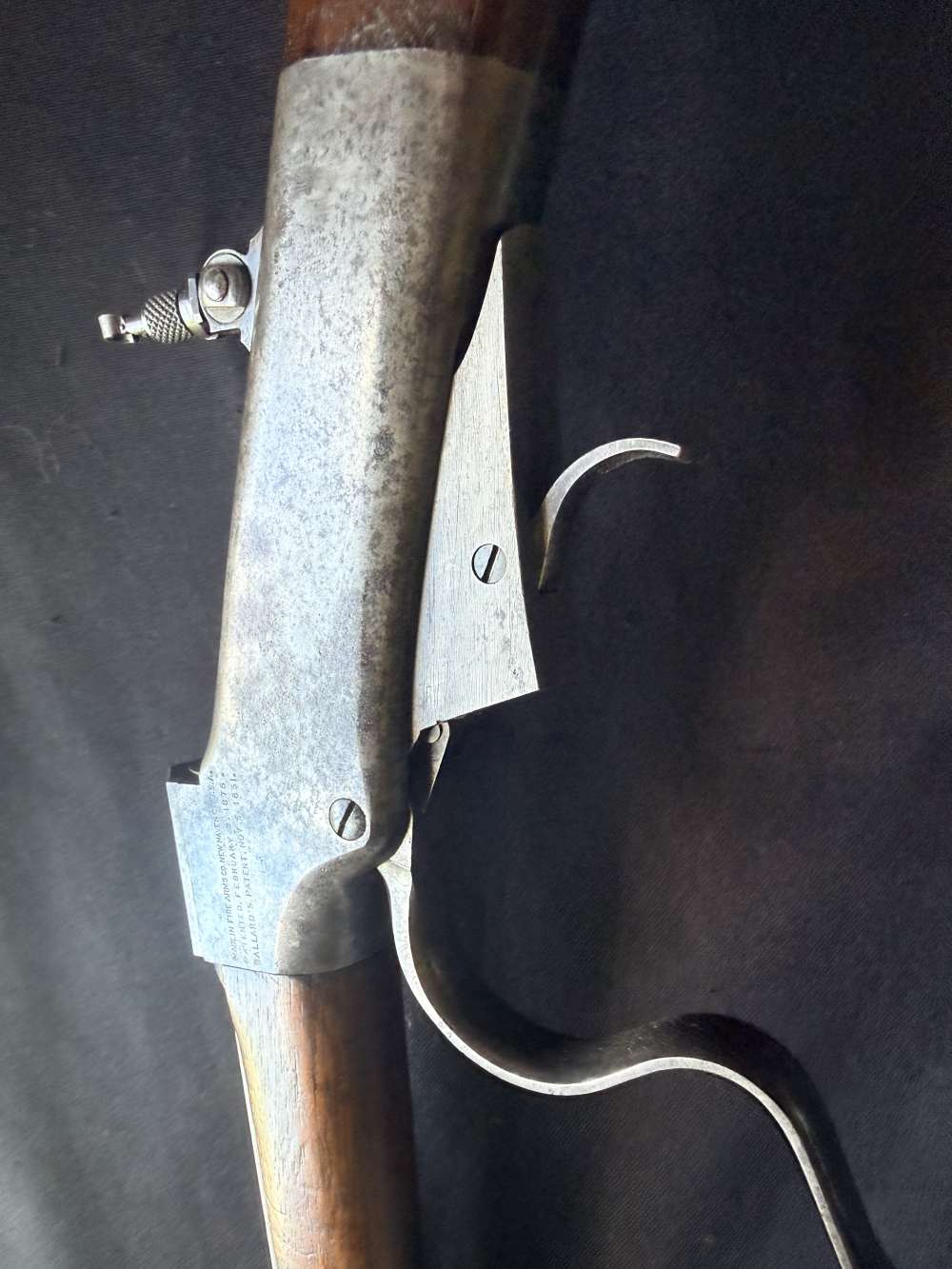 Marlin-Ballard Falling Block Single Shot Target Rifle, with John Rigby Mark-img-30