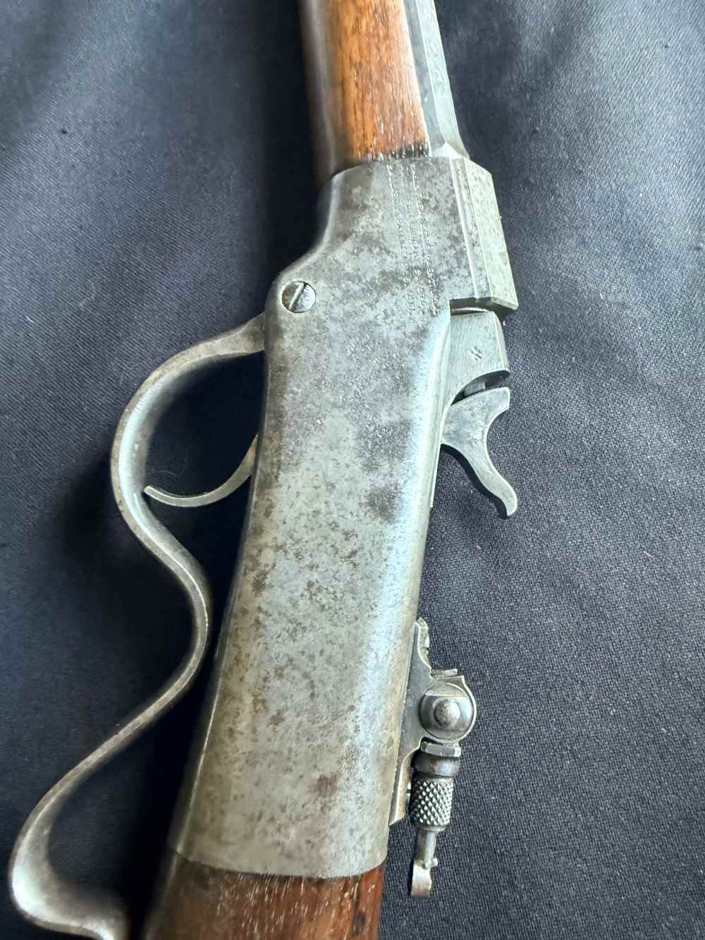 Marlin-Ballard Falling Block Single Shot Target Rifle, with John Rigby Mark-img-2