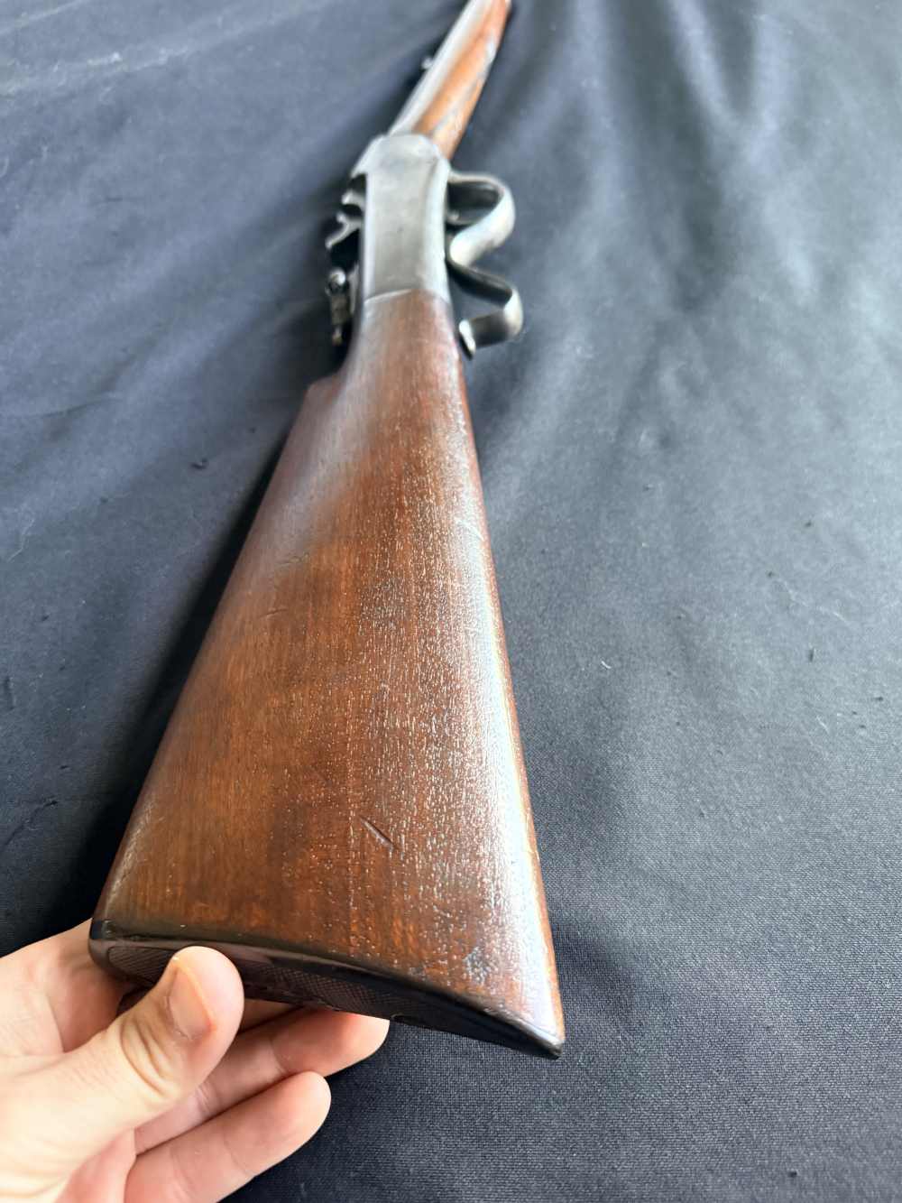 Marlin-Ballard Falling Block Single Shot Target Rifle, with John Rigby Mark-img-8