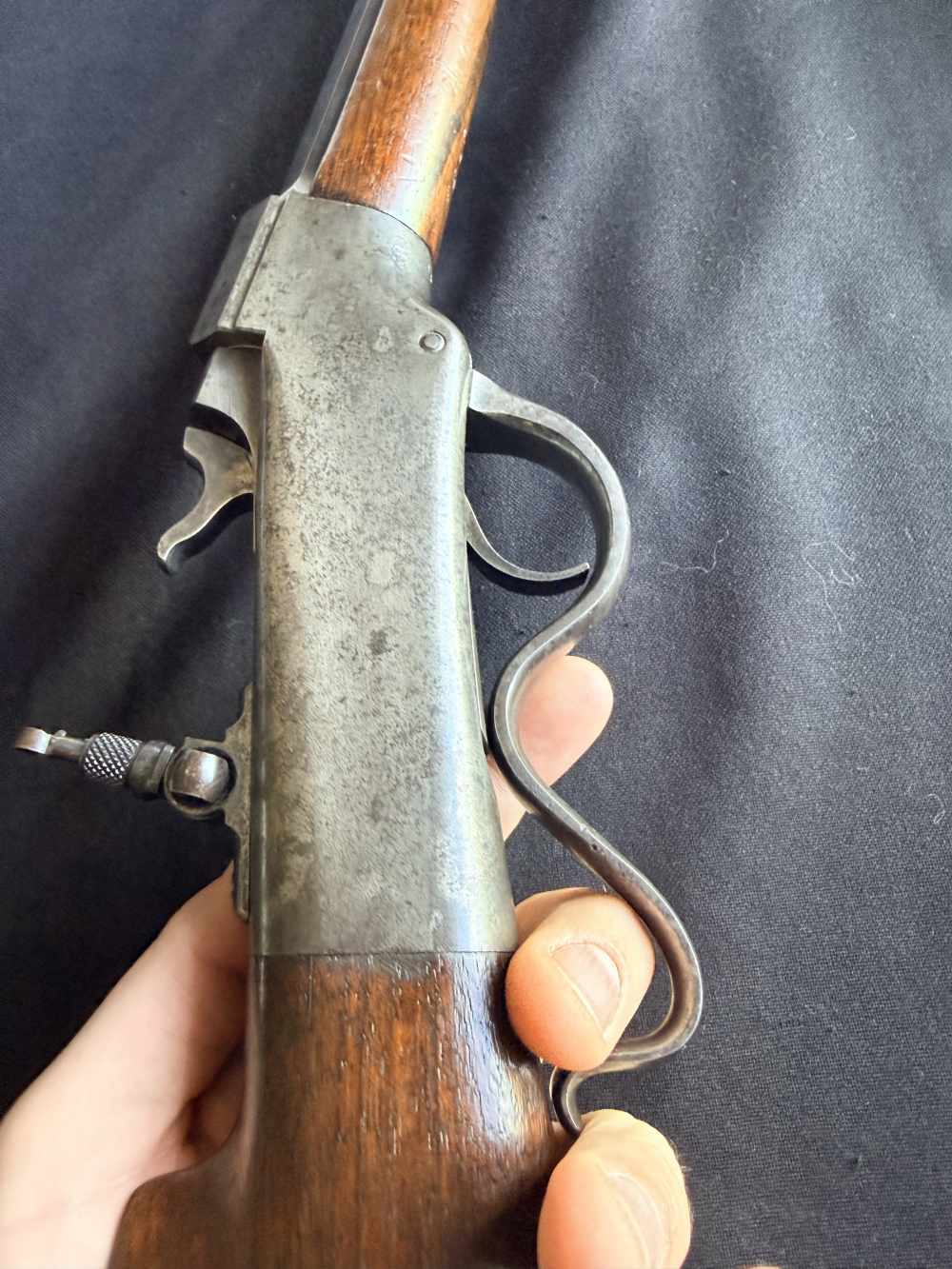 Marlin-Ballard Falling Block Single Shot Target Rifle, with John Rigby Mark-img-50