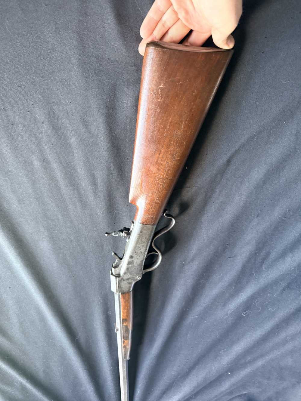 Marlin-Ballard Falling Block Single Shot Target Rifle, with John Rigby Mark-img-21