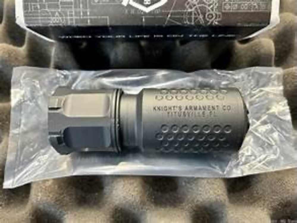 KNIGHT'S ARMAMENT COMPANY (KAC) QDC/MCQ-PRT 5.56MM SUPPRESSOR - BLACK-img-0