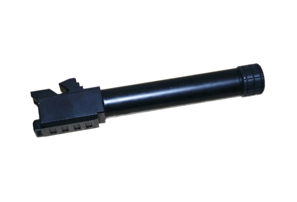 Grey Ghost Precision Threaded Barrel for Glock 19 Pistol 9mm Black Nitride-img-1