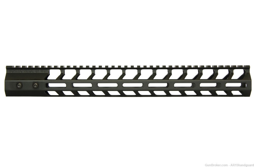 AR10 LR-308 15" Mlok HandGuard Free float HIGH Profile (MADE IN USA)-img-0