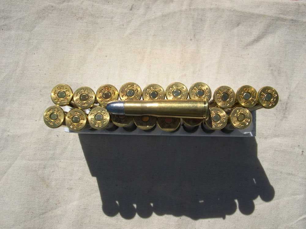  New Production .38-56 Winchester 245g FLat Point 20 Rounds-img-0