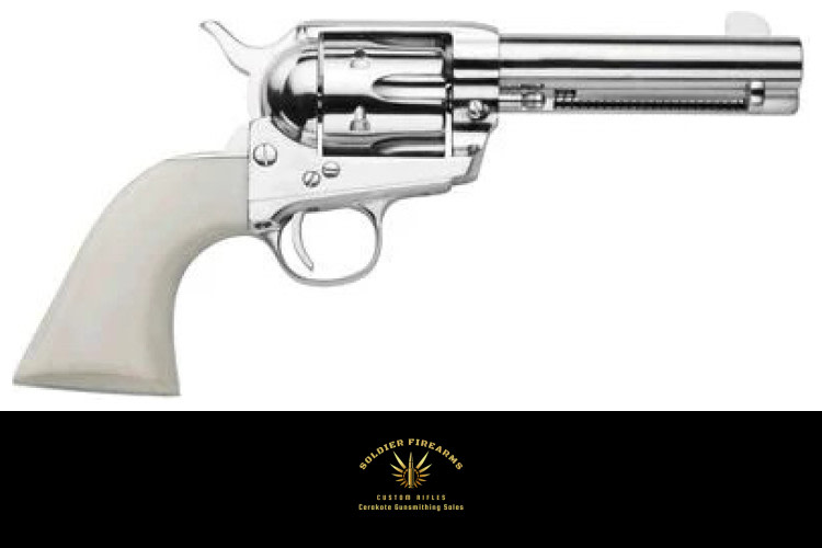 TRADITIONS 1873 SA 45LC NKL/WHT 5.5"-img-0