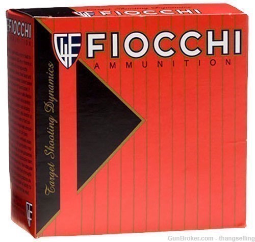 125 Rounds Fiocchi 20 Ga Shooting Dynamics Target Loads 2.75” 7/8 Oz No. 8-img-0