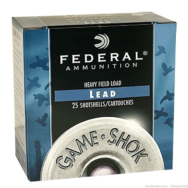125 Rnds Federal 12 Ga Shotgun 2.75” Shells 1 Oz LEAD No. 8 Shot Dove Quail-img-0
