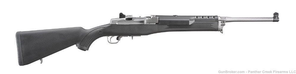 Ruger Mini-14 Ranch 5.56x45 NATO 18.5" Stainless/Synthetic 20+1 05805-img-1