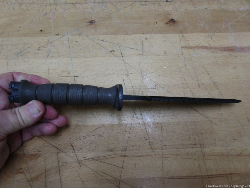 LAN CAY M9 Military Fixed Blade/Saw Tooth Gray Coated & Sheath- USA -M9L3-img-6