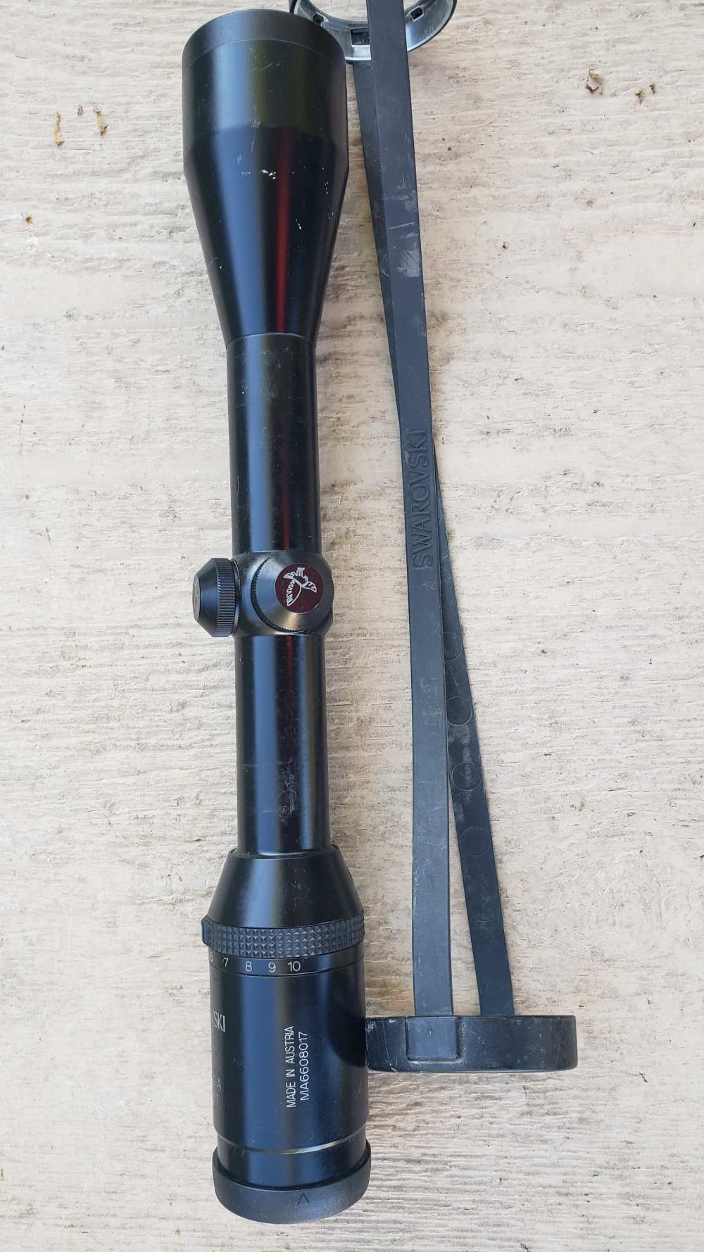 Swarovski Habicht 3-10x42mm 1" tube 42 mm bell scope made in Austria-img-3