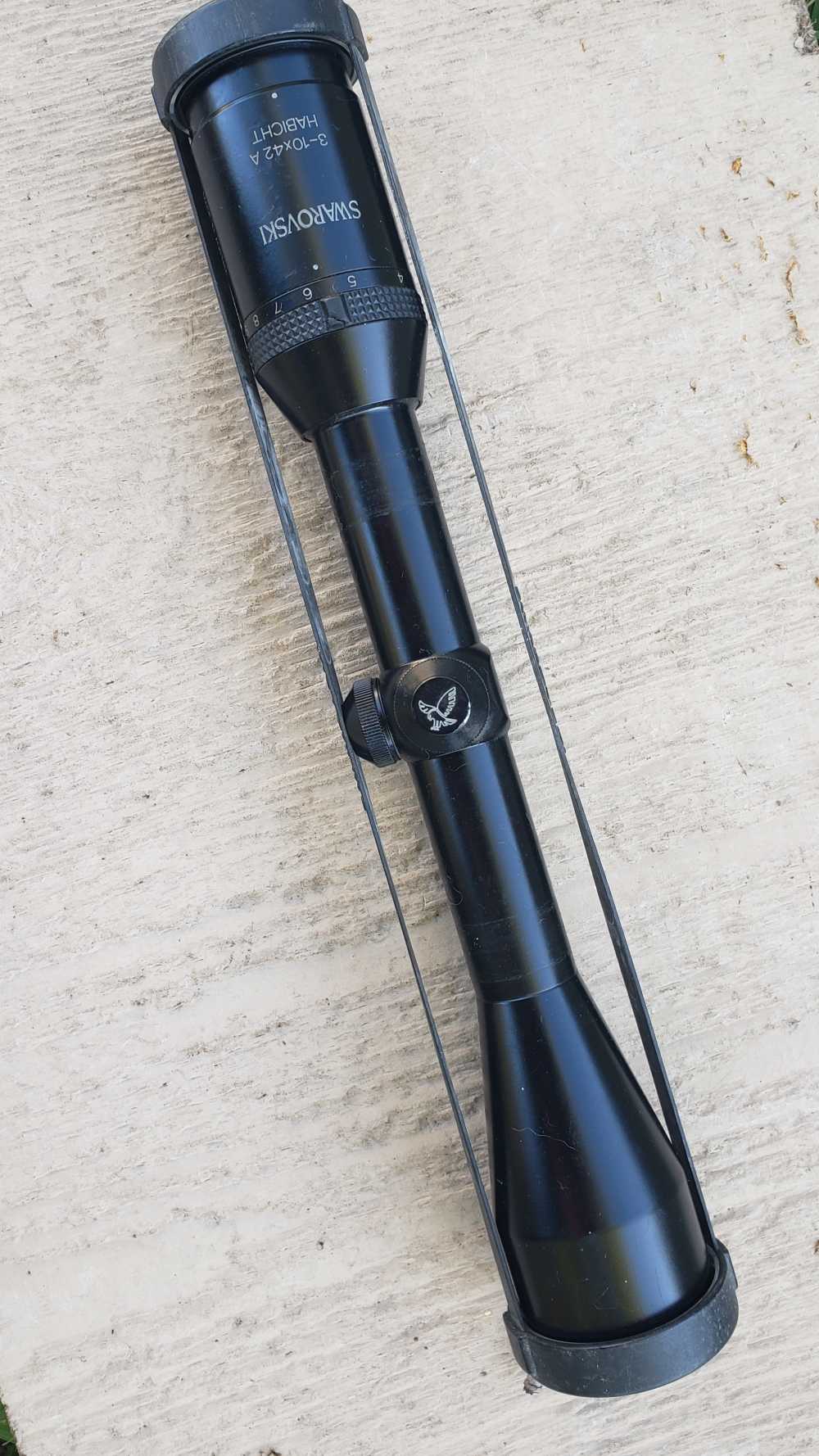 Swarovski Habicht 3-10x42mm 1" tube 42 mm bell scope made in Austria-img-2