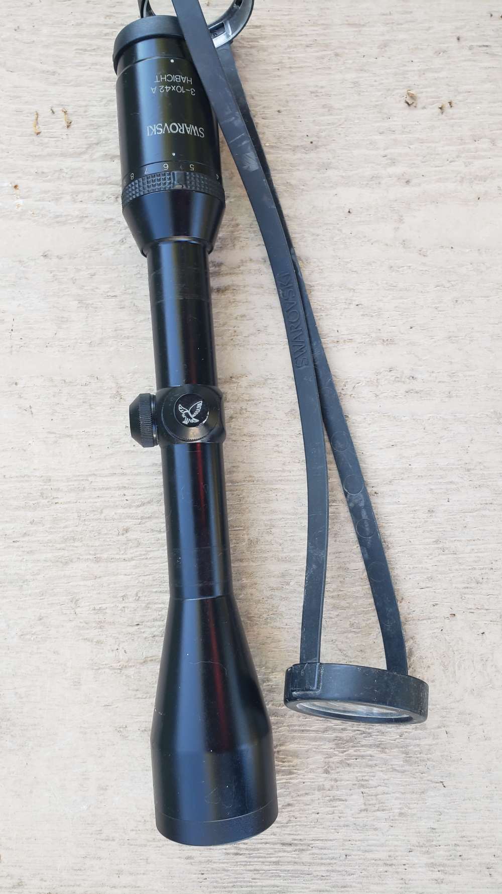 Swarovski Habicht 3-10x42mm 1" tube 42 mm bell scope made in Austria-img-4