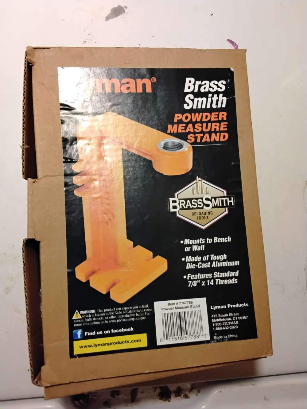 Lyman powder measure stand-img-0