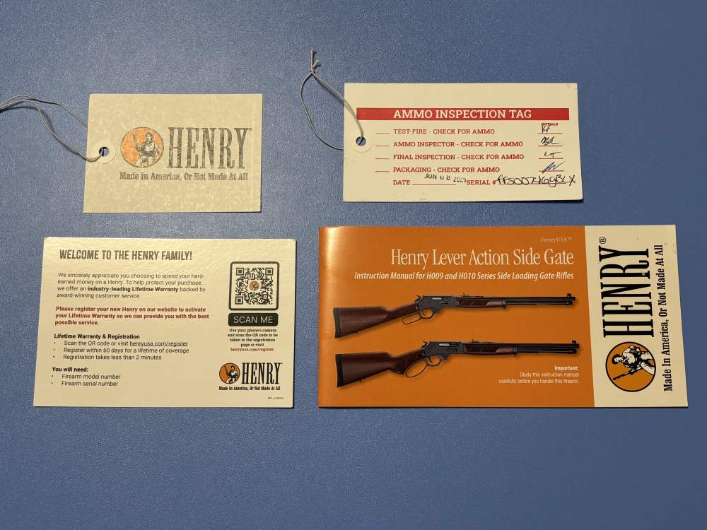Henry H10 Bears Leg 45-70 Lever Action 14" 2+1 Black Syth. Factory New-img-7