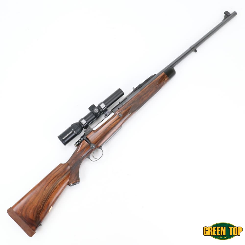 Rigby Big Game Rifle, 416 Rigby 24" BBL, Blued/ Wood, CLEAN, See Details!-img-0