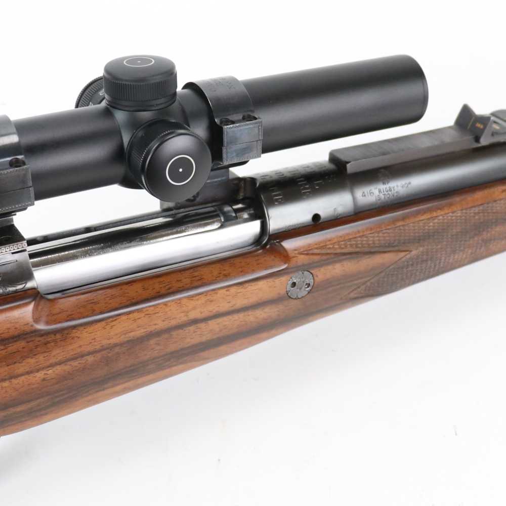 Rigby Big Game Rifle, 416 Rigby 24" BBL, Blued/ Wood, CLEAN, See Details!-img-17