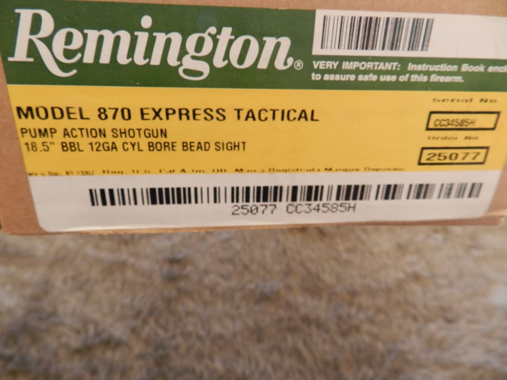 Remington Model 870 Express Tactical Desert Recon NIB-img-25