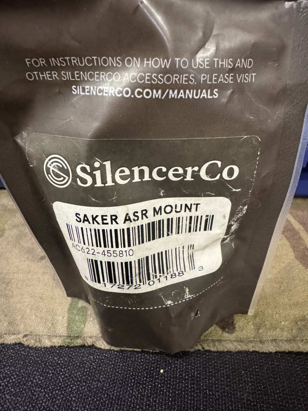 Silencer Co Saker ASR Mount AC622-455810 -img-0