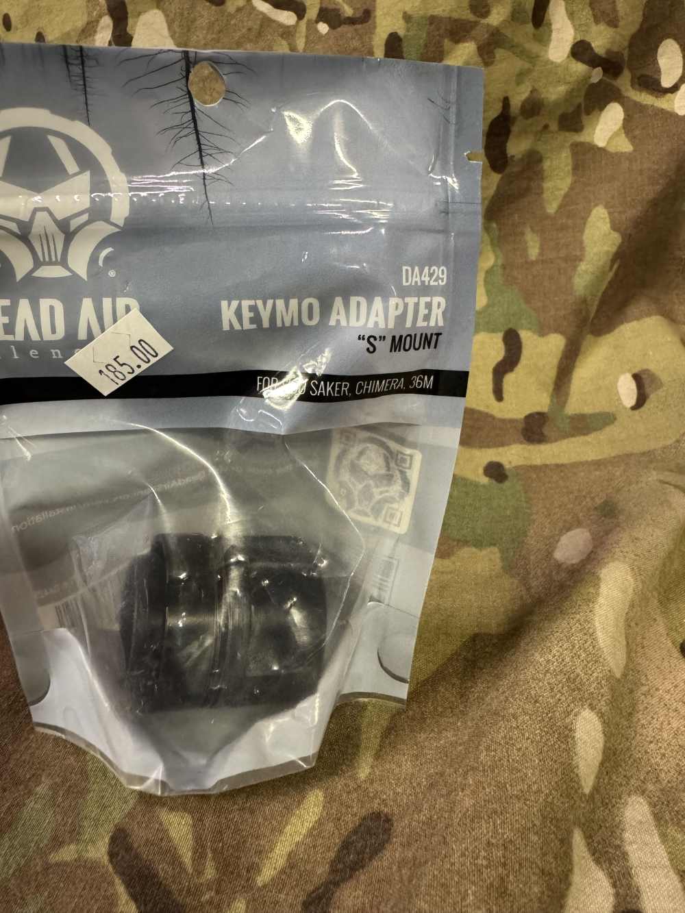 Dead Air KeyMo "S" Mount adapter for Silencer CO Saker, 36m, CHIMERA DA429-img-0