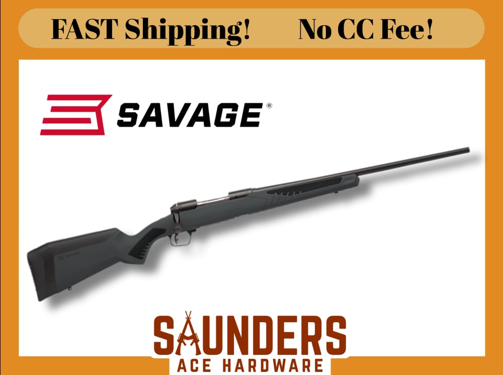 SAVAGE 110 HUNTER Bolt Rifle Adjustable LOP Trigger Drilled Tapped 308 Win -img-0