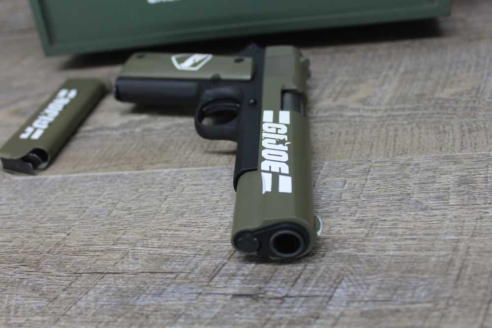 G.I. JOE Tribute Custom M1911A1 45ACP 1911 Vintage BOX Duracoat (Cerakote)-img-16