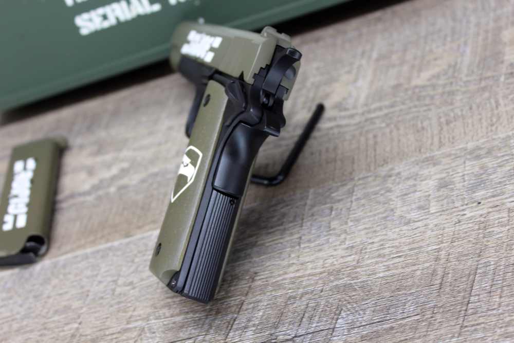 G.I. JOE Tribute Custom M1911A1 45ACP 1911 Vintage BOX Duracoat (Cerakote)-img-14