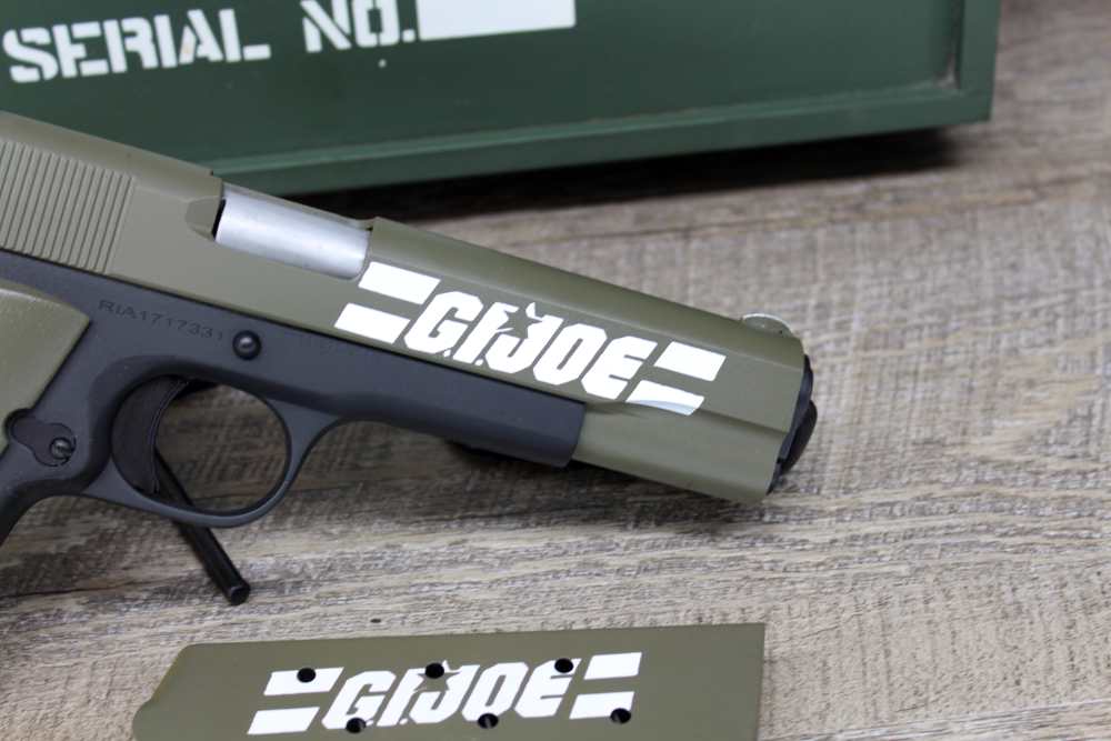 G.I. JOE Tribute Custom M1911A1 45ACP 1911 Vintage BOX Duracoat (Cerakote)-img-7