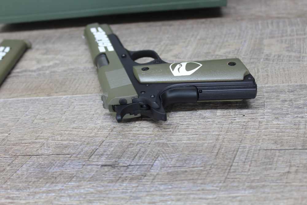 G.I. JOE Tribute Custom M1911A1 45ACP 1911 Vintage BOX Duracoat (Cerakote)-img-18