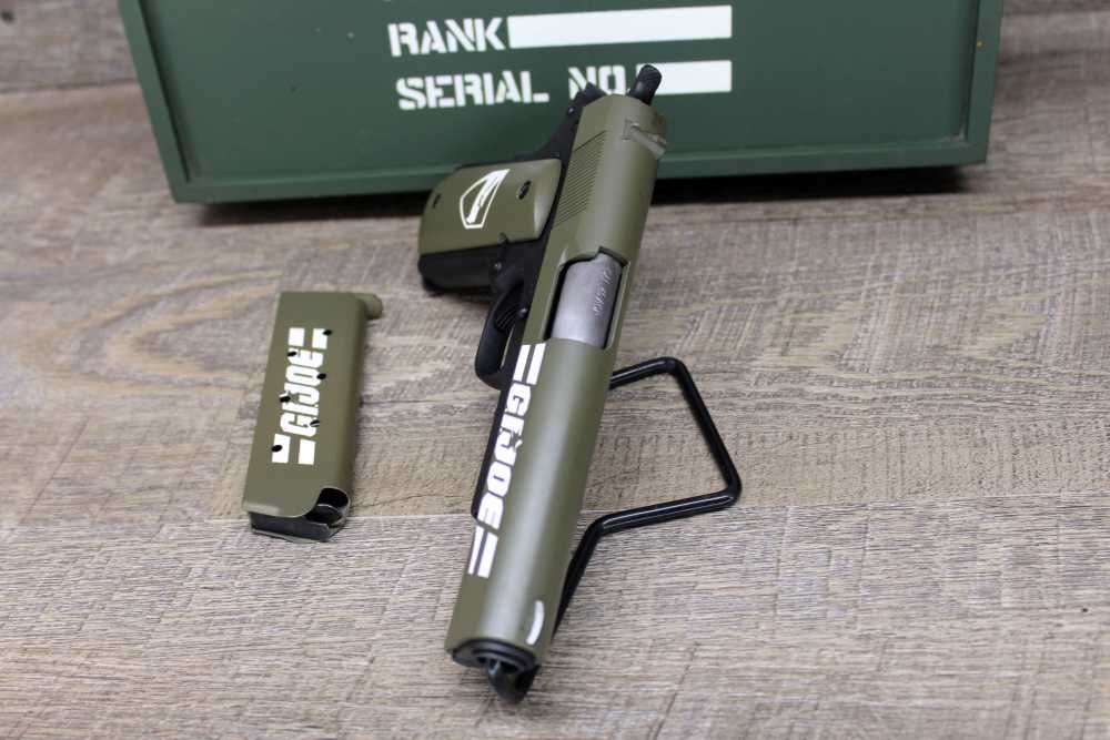 G.I. JOE Tribute Custom M1911A1 45ACP 1911 Vintage BOX Duracoat (Cerakote)-img-9