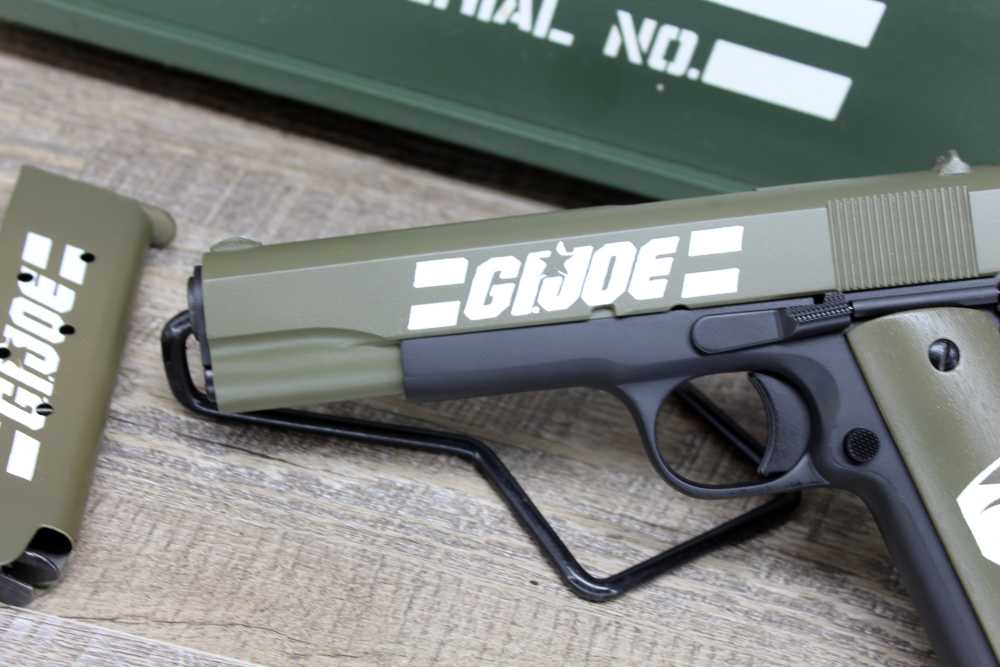 G.I. JOE Tribute Custom M1911A1 45ACP 1911 Vintage BOX Duracoat (Cerakote)-img-13