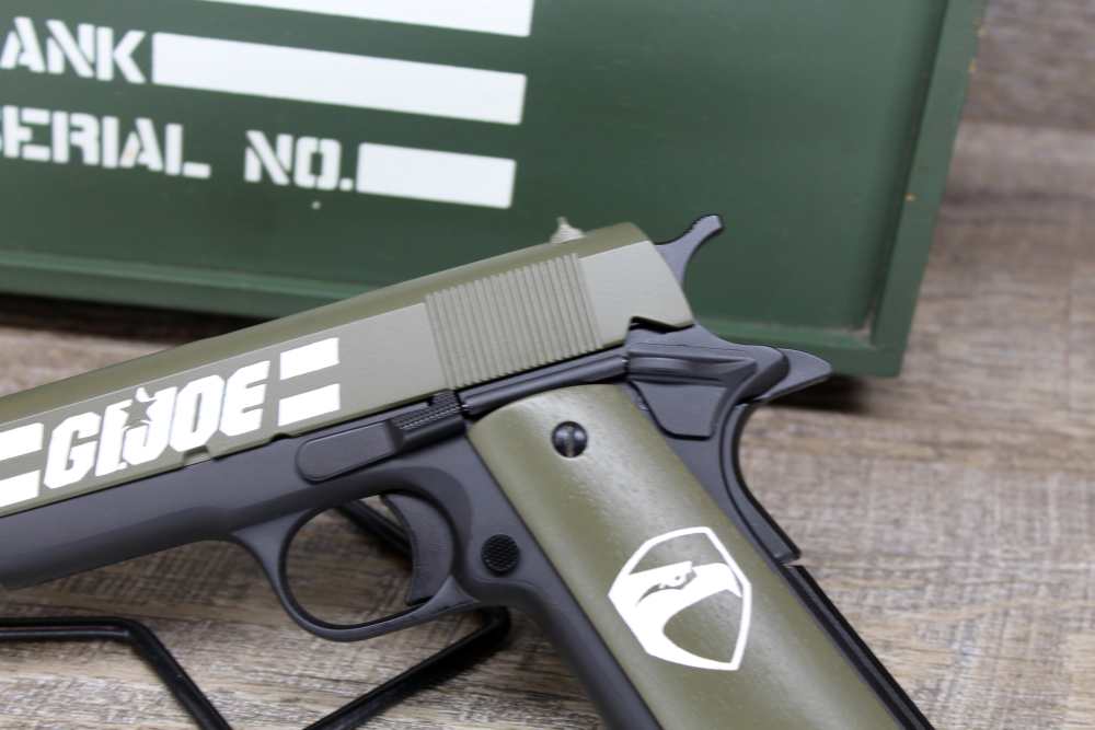 G.I. JOE Tribute Custom M1911A1 45ACP 1911 Vintage BOX Duracoat (Cerakote)-img-12