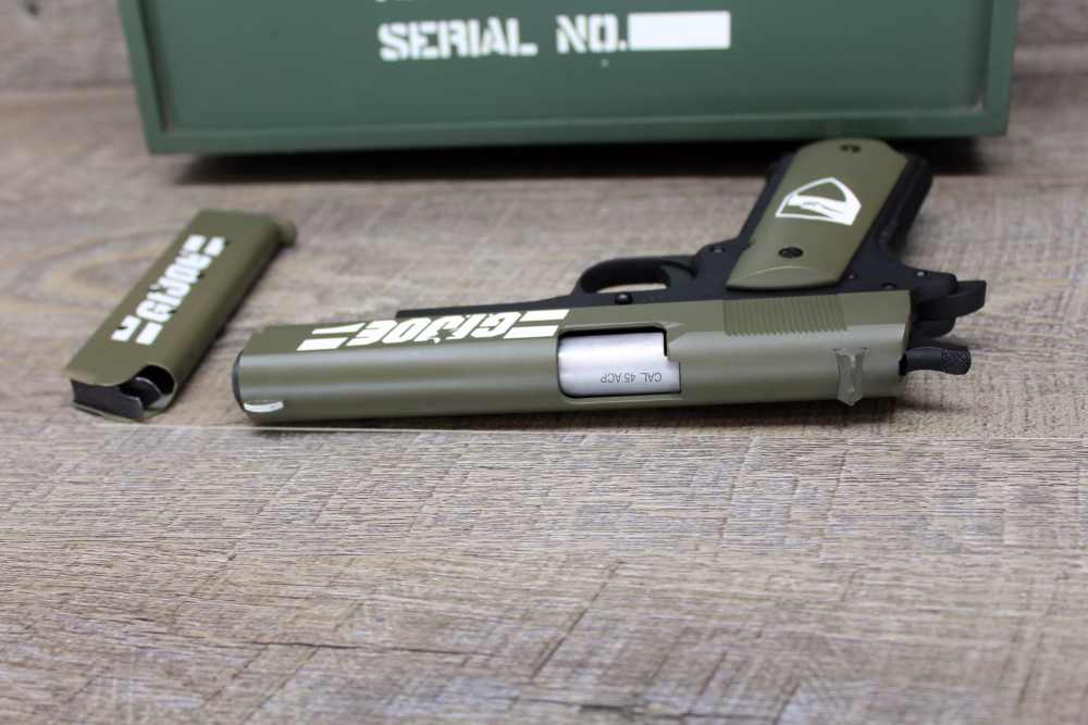 G.I. JOE Tribute Custom M1911A1 45ACP 1911 Vintage BOX Duracoat (Cerakote)-img-17