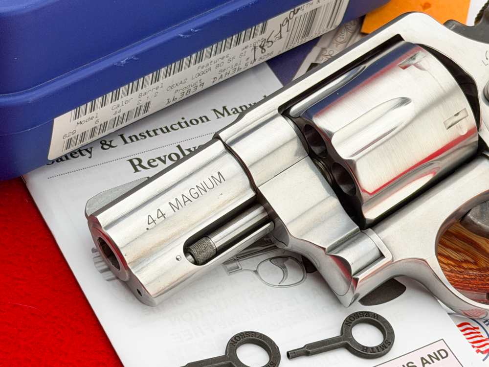 SPECIAL ORDER 2006 S&W Model 629 2.5" Stainless .44 Magnum RARE FIXED SIGHT-img-3