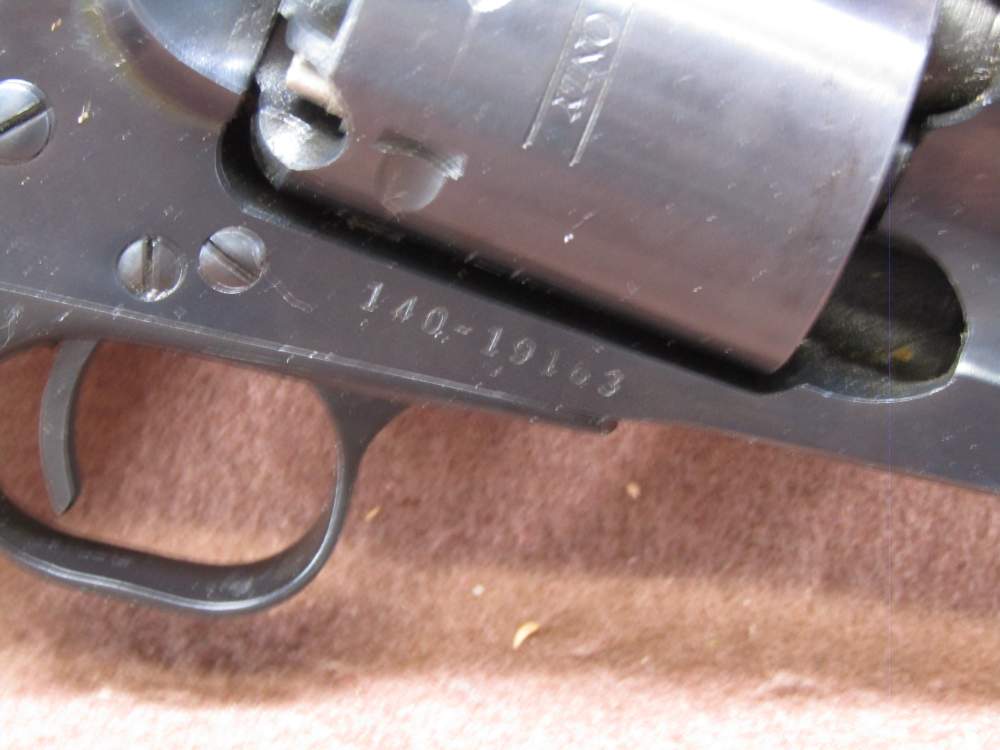 Ruger Old Army 44 Cal 6 Shot SA Percussion Revolver 7.5" BRL Blued VG Bore-img-4