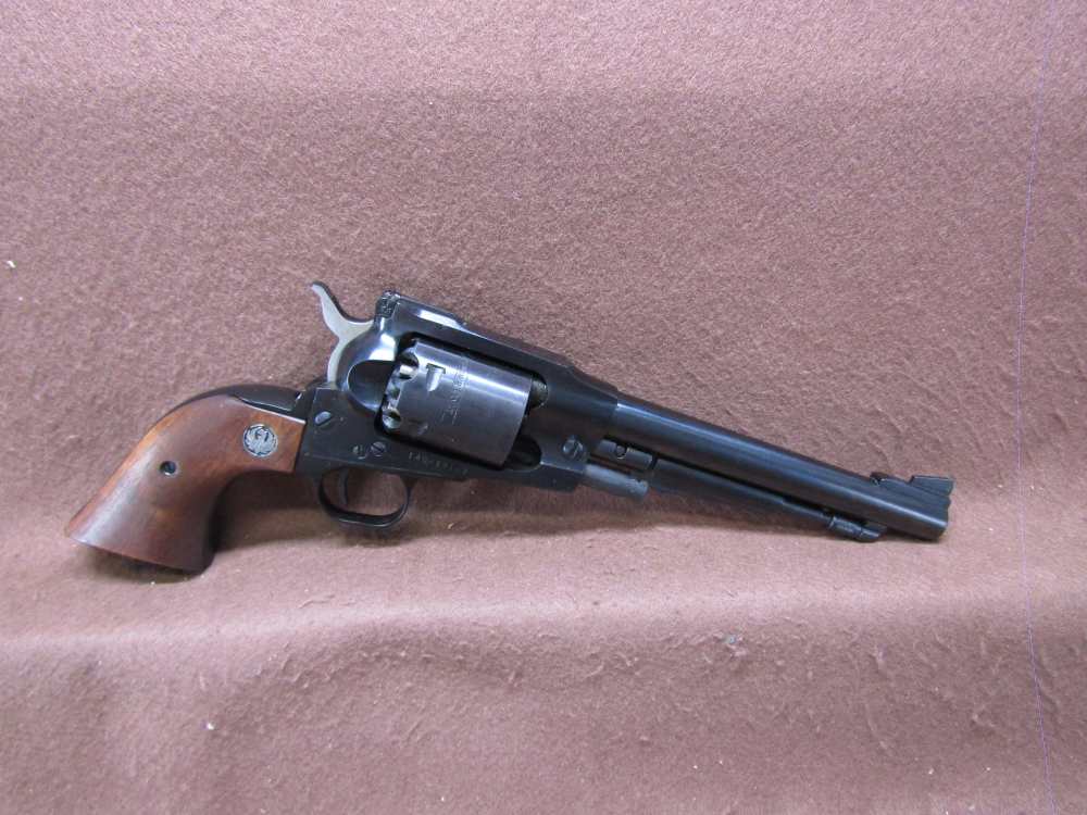 Ruger Old Army 44 Cal 6 Shot SA Percussion Revolver 7.5" BRL Blued VG Bore-img-1