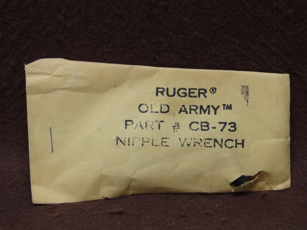 Ruger Old Army 44 Cal 6 Shot SA Percussion Revolver 7.5" BRL Blued VG Bore-img-15