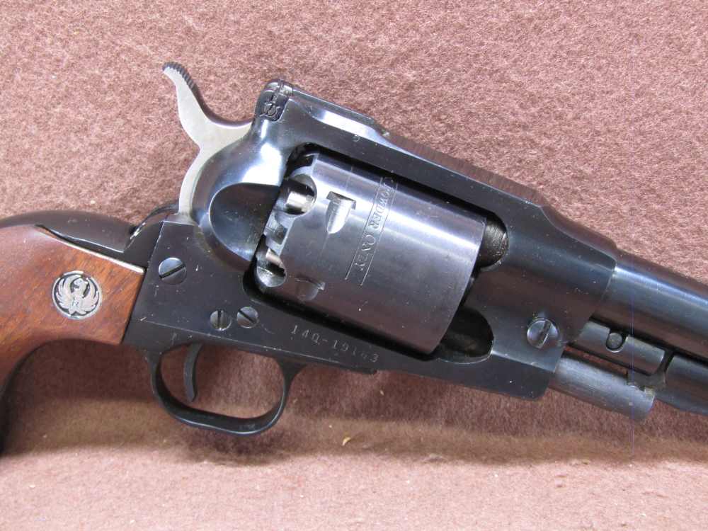 Ruger Old Army 44 Cal 6 Shot SA Percussion Revolver 7.5" BRL Blued VG Bore-img-3
