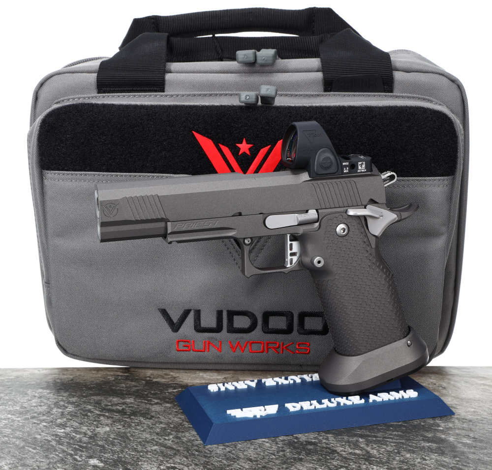 NEW! Vudoo Gun Works VGW Priest 5" 9mm SDC Heavy DS 1911 Tungsten 2011!-img-1