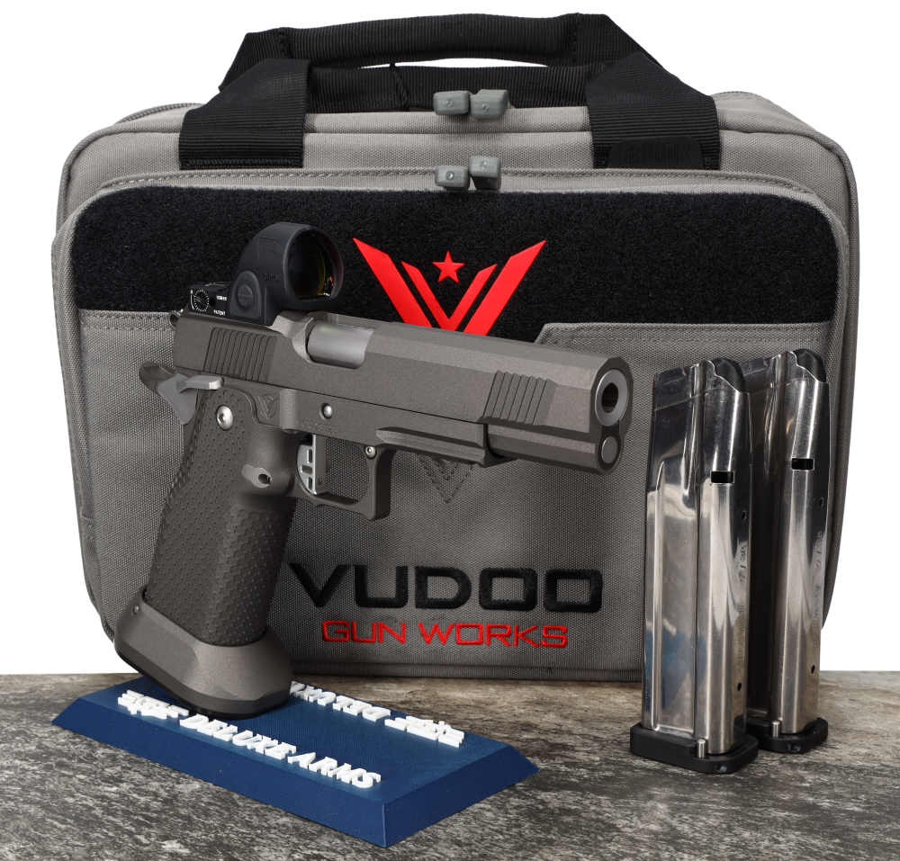 NEW! Vudoo Gun Works VGW Priest 5" 9mm SDC Heavy DS 1911 Tungsten 2011!-img-0
