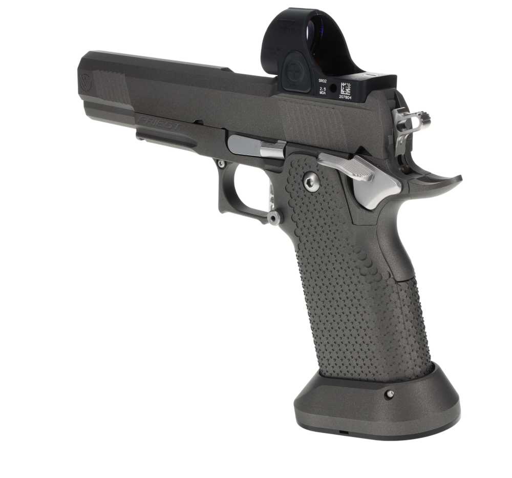 NEW! Vudoo Gun Works VGW Priest 5" 9mm SDC Heavy DS 1911 Tungsten 2011!-img-13