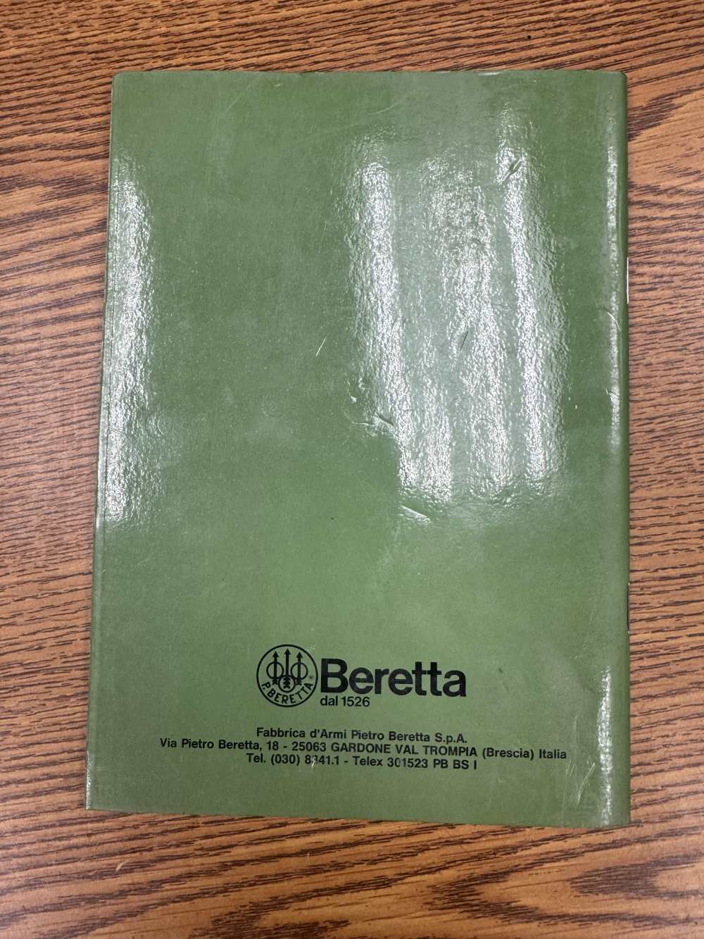 ORIGINAL NEW ENGLISH BERETTA SC-70 MANUAL SCS70 AR70-img-1