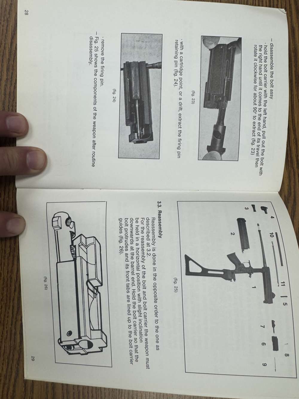 ORIGINAL NEW ENGLISH BERETTA SC-70 MANUAL SCS70 AR70-img-3